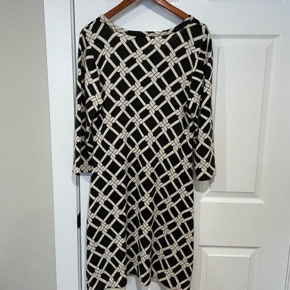 Calvin Klein Wool Dress Sz L - Picture 4 of 4
